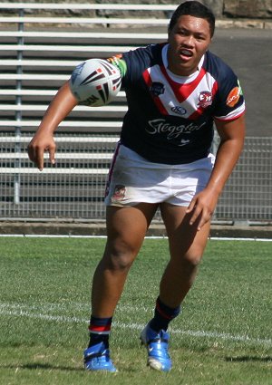 Roosters v Knights, rnd 2 SG Ball action (Photo's : ourfootymedia)