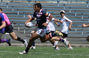 Rooster v Knights, rnd 2 SG Ball action (Photo's : ourfootymedia)