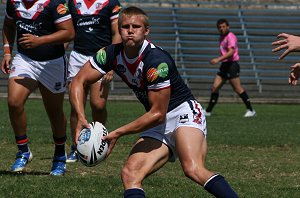 Rooster v Knights, rnd 2 SG Ball action (Photo's : ourfootymedia)
