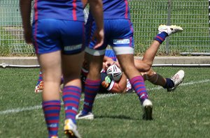 Rooster v Knights, rnd 2 SG Ball action (Photo's : ourfootymedia)