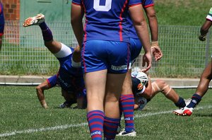 Rooster v Knights, rnd 2 SG Ball action (Photo's : ourfootymedia)
