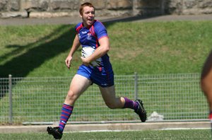 Roosters v Knights, rnd 2 SG Ball action (Photo's : ourfootymedia)