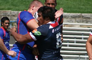 Roosters v Knights, rnd 2 SG Ball action (Photo's : ourfootymedia)