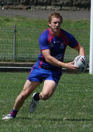 Roosters v Knights, rnd 2 SG Ball action (Photo's : ourfootymedia)