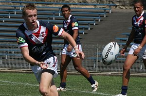 Roosters v Knights, rnd 2 SG Ball action (Photo's : ourfootymedia)