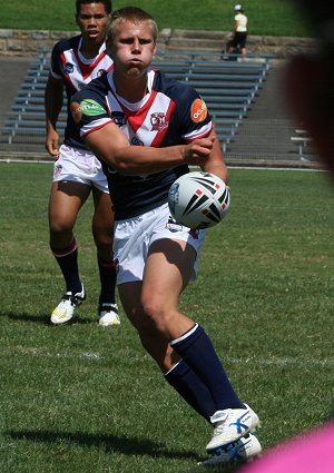 Roosters v Knights, rnd 2 SG Ball action (Photo's : ourfootymedia)