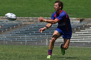 Roosters v Knights, rnd 2 SG Ball action (Photo's : ourfootymedia)