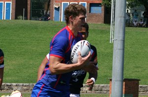 Roosters v Knights, rnd 2 SG Ball action (Photo's : ourfootymedia)