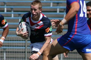 Roosters v Knights, rnd 2 SG Ball action (Photo's : ourfootymedia)