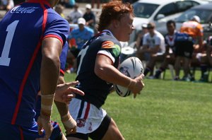 Roosters v Knights, rnd 2 SG Ball action (Photo's : ourfootymedia)