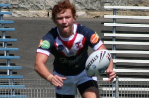 Roosters v Knights, rnd 2 SG Ball action (Photo's : ourfootymedia)