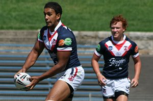 Roosters v Knights, rnd 2 SG Ball action (Photo's : ourfootymedia)