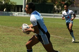 Cronulla v WA reds SG Ball action (Photo's : ourfootymedia)