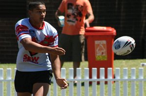 Cronulla SHARKS v WA REDS SG Ball action (Photo's : ourfootymedia)