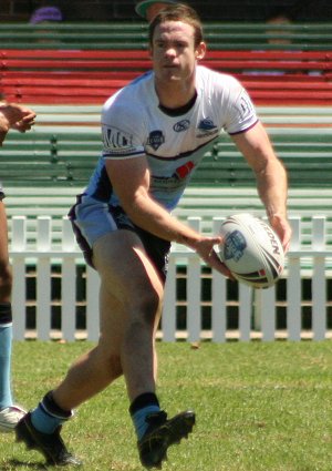 Sam Clune - Cronulla SHARKS v WA reds SG Ball action (Photo's : ourfootymedia)