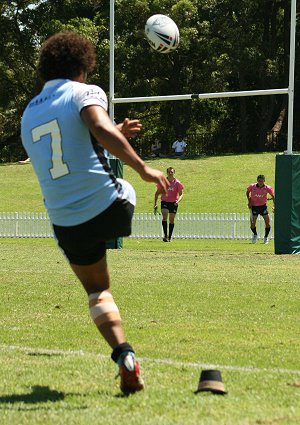 Penani Manumalealii - Cronulla SHARKS v WA reds SG Ball action (Photo's : ourfootymedia)
