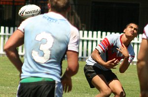 Cronulla SHARKS v WA Reds SG Ball action (Photo's : ourfootymedia)