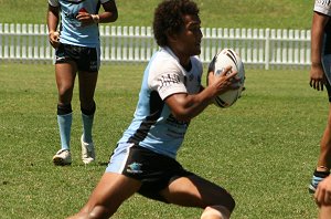 Cronulla SHARKS v WA Reds SG Ball action (Photo's : ourfootymedia)