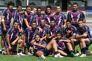 Melbourne Storm SG Ball team after their home games against the Cronulla Sharks this year (Photo : ourfootymedia) 