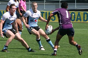 Melbourne Storm v Cronulla SHARKS rnd 4 SG Ball action (Photo's : ourfootymedia)