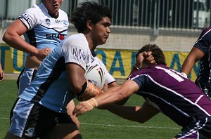 Melbourne Storm v Cronulla SHARKS rnd 4 SG Ball action (Photo's : ourfootymedia)