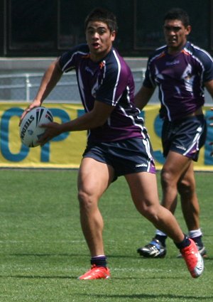 Melbourne Storm v Cronulla SHARKS rnd 4 SG Ball action (Photo's : ourfootymedia)