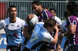 Melbourne Storm v Cronulla SHARKS rnd 4 SG Ball action (Photo's : ourfootymedia)