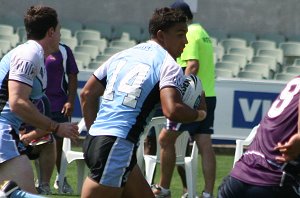 Melbourne Storm v Cronulla SHARKS rnd 4 SG Ball action (Photo's : ourfootymedia)
