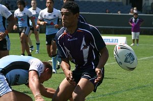 Melbourne Storm v Cronulla SHARKS rnd 4 SG Ball action (Photo's : ourfootymedia)