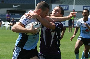 Melbourne Storm v Cronulla SHARKS rnd 4 SG Ball action (Photo's : ourfootymedia)