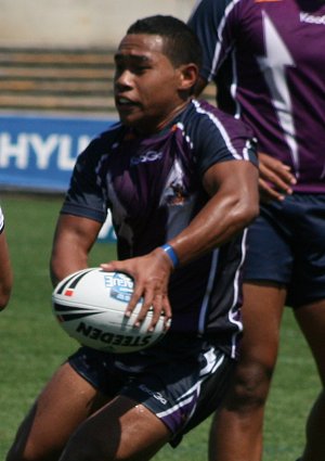 Melbourne Storm v Cronulla SHARKS rnd 4 SG Ball action (Photo's : ourfootymedia)