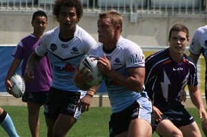 Daniel Moroko - Melbourne Storm v Cronulla SHARKS rnd 4 SG Ball action (Photo's : ourfootymedia)
