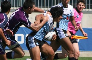 Melbourne Storm v Cronulla SHARKS rnd 4 SG Ball action (Photo's : ourfootymedia)