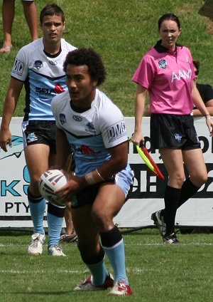 Cronulla SHARKS v Nth Sydney BEARS SG Ball rnd5 action (Photo's : ourfootymedia)