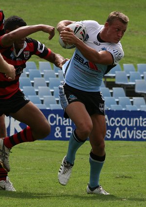 Cronulla SHARKS v Nth Sydney BEARS SG Ball rnd5 action (Photo's : ourfootymedia)