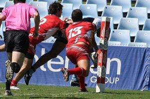Cronulla SHARKS v Illawarra STEELERS SG Ball rnd 6 ACTION (Photo's : ourfootymedia)