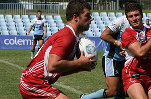 Cronulla SHARKS v Illawarra STEELERS SG Ball rnd 6 ACTION (Photo's : ourfootymedia)