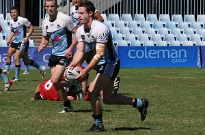 Cronulla SHARKS v Illawarra STEELERS SG Ball rnd 6 ACTION (Photo's : ourfootymedia)