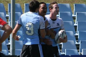 Cronulla SHARKS v Illawarra STEELERS SG Ball rnd 6 ACTION (Photo's : ourfootymedia)
