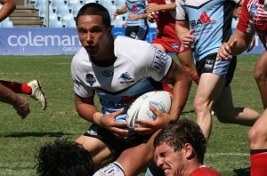 Cronulla SHARKS v Illawarra STEELERS SG Ball rnd 6 ACTION (Photo's : ourfootymedia)