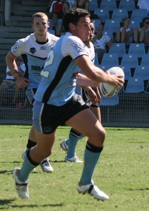 Cronulla SHARKS v Illawarra STEELERS SG Ball rnd 6 ACTION (Photo's : ourfootymedia)