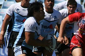 Cronulla SHARKS v Illawarra STEELERS SG Ball rnd 6 ACTION (Photo's : ourfootymedia)