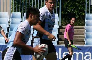 Cronulla SHARKS v Illawarra STEELERS SG Ball rnd 6 ACTION (Photo's : ourfootymedia)