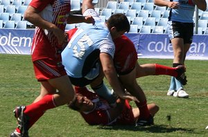 Cronulla SHARKS v Illawarra STEELERS SG Ball rnd 6 ACTION (Photo's : ourfootymedia)