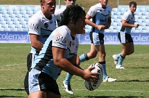 Cronulla SHARKS v Illawarra STEELERS SG Ball rnd 6 ACTION (Photo's : ourfootymedia)