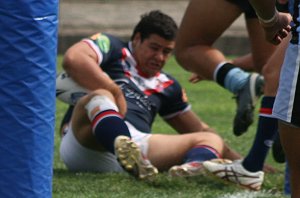 Sydney ROOSTERS v Cronulla SHARKS SG Ball rnd 7 action (Photo's : ourfootymedia)