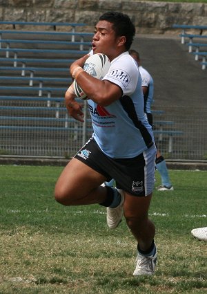 Sydney ROOSTERS v Cronulla SHARKS SG Ball rnd 7 action (Photo's : ourfootymedia)