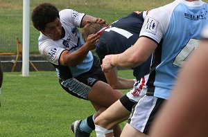 Sydney ROOSTERS v Cronulla SHARKS SG Ball rnd 7 action (Photo's : ourfootymedia)