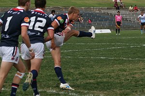 Sydney ROOSTERS v Cronulla SHARKS SG Ball rnd 7 action (Photo's : ourfootymedia)