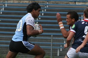 Sydney ROOSTERS v Cronulla SHARKS SG Ball rnd 7 action (Photo's : ourfootymedia)